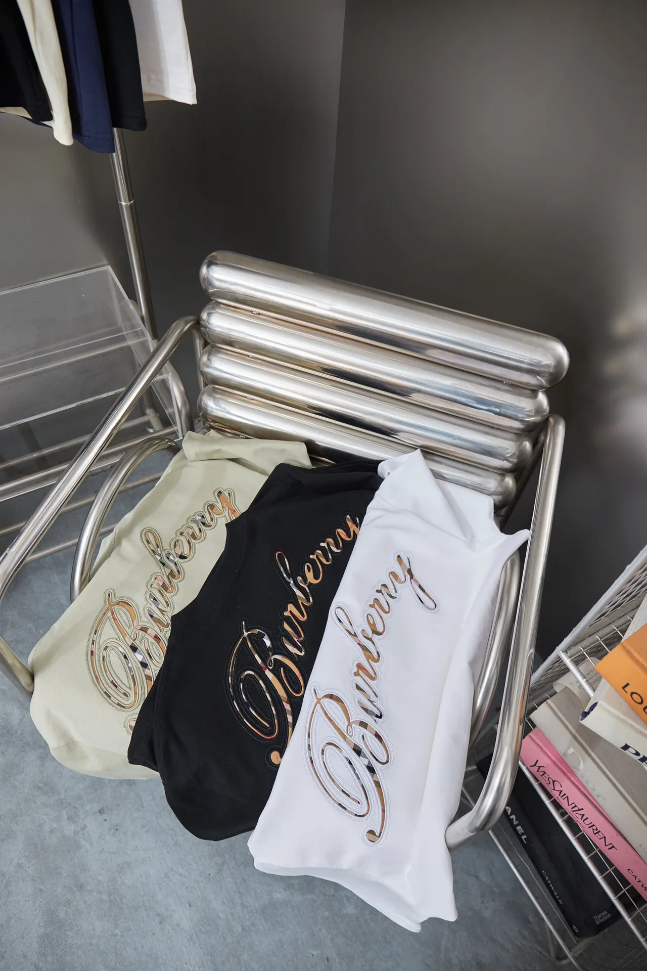 BBR 2026ss · 320 100% · 32 1X 1 ， · ， ， 。 ， · · ：White /Black/Khaki Size：S M L XL